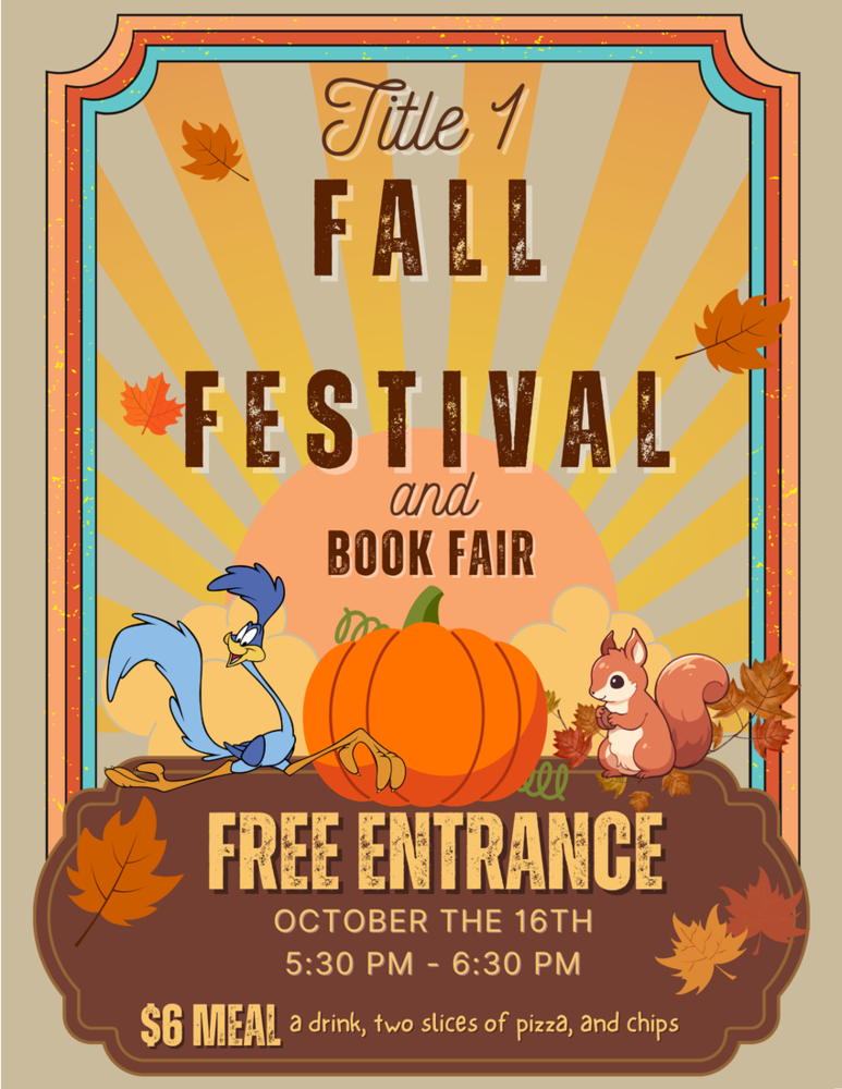 flyer for Fall Festival