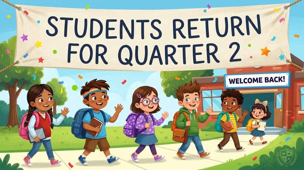 Students Return for Quarter 2