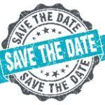 save the date image round