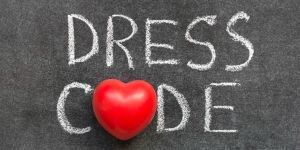 Dress Code Postcard