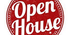 Open House Red Stamp