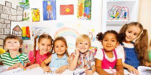 Image of kindergarten students