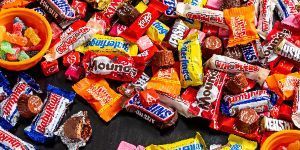 image of halloween candy