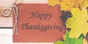 Happy Thanksgiving