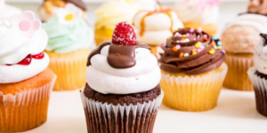 cupcakes on table