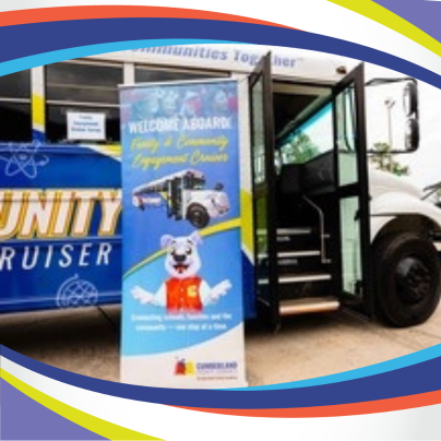 image of Family and Community Engagement Cruiser vehicle