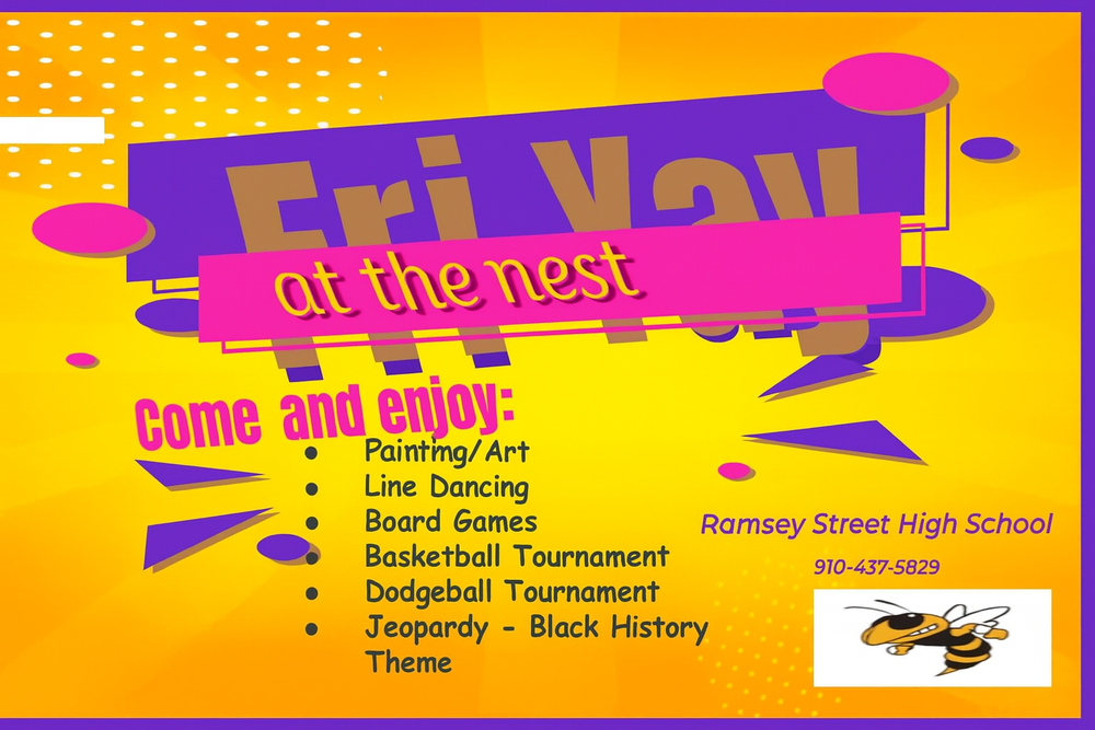 Image of RSHS FRIYAY Event