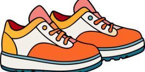 pair of sneakers