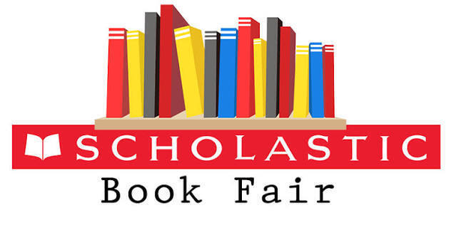 books on shelf with red letters