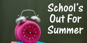 Pink alarm clock