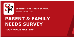 text image of parent and family survey