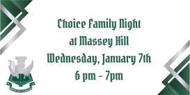 Choice night announcement