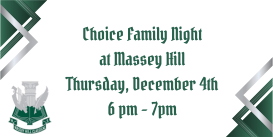Choice night announcement