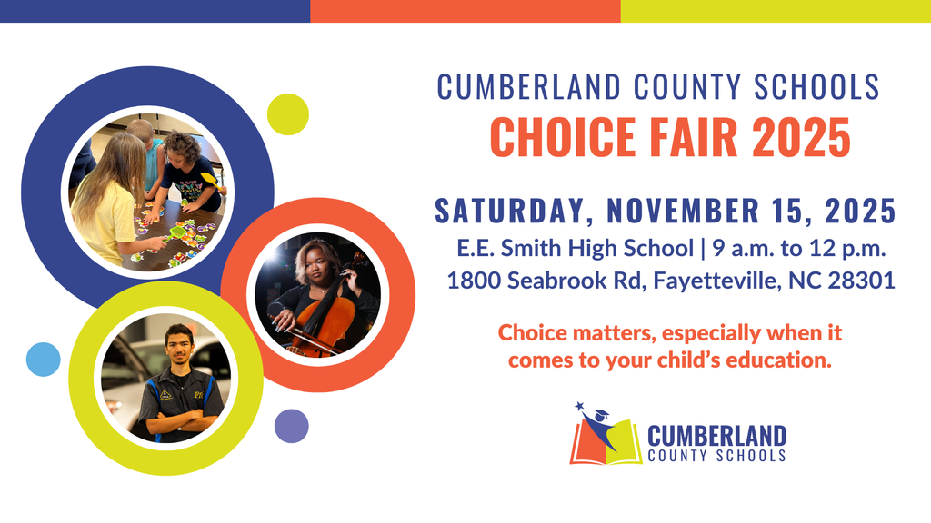 Choice Fair 2025 - Sat., Nov. 15 at E.E. Smith High School