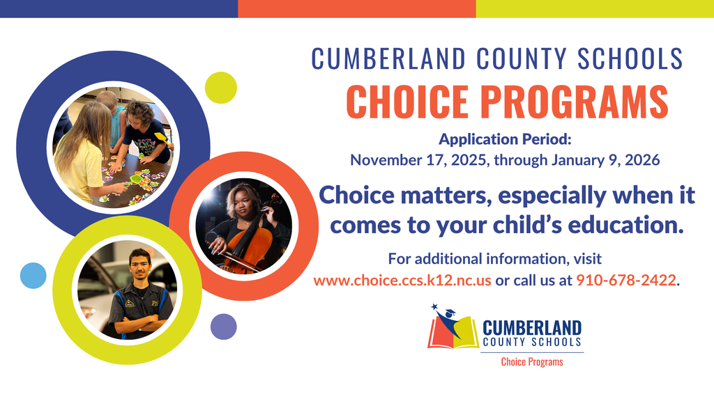 CCS' Choice Application Period is open - Choice Matters