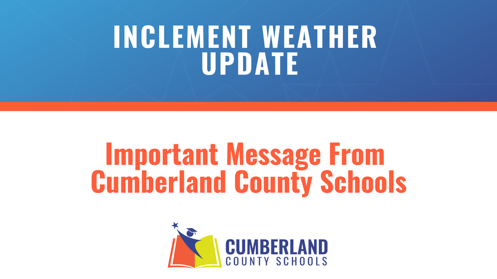 Inclement Weather Update from CCS