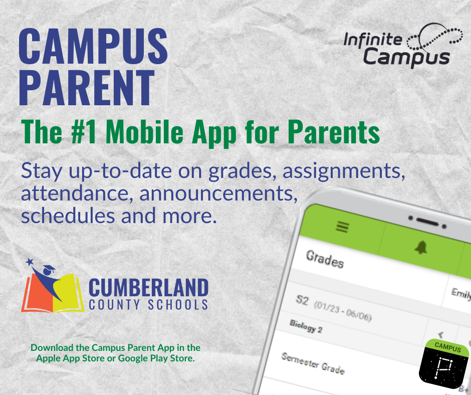 Campus Parent - stay up to date on grades, assignments, attendance, announcements and more
