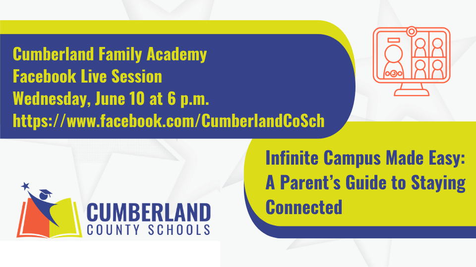 CFA Session on Infinite Campus - Wednesday, June 10, 2026, at 6 p.m. on CCS' Facebook Page