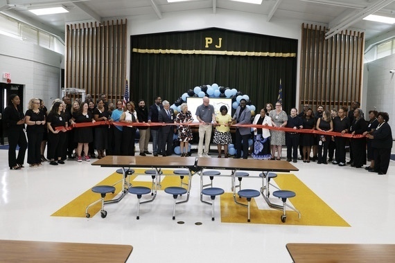 Pauline Jones HS Ribbon Cutting
