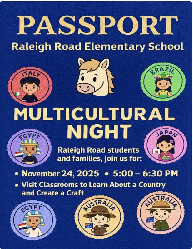 Multicultural night flyer