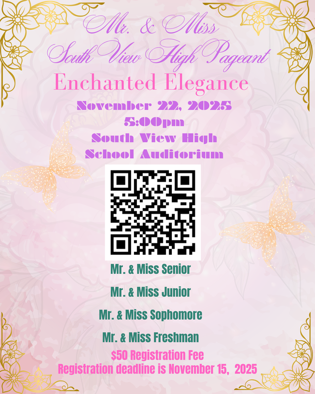 Mr. Miss South View Flyer