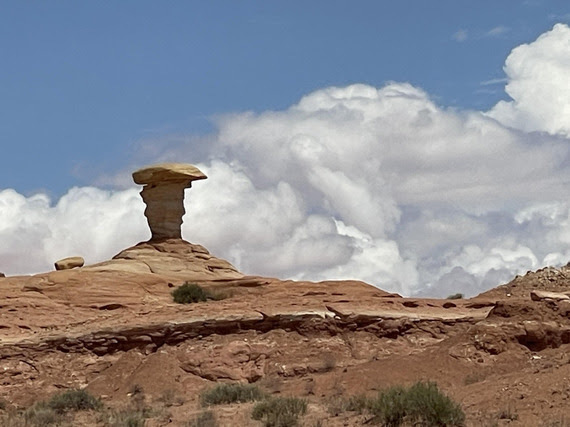Water-carved stone into unusual 'hoodoos'