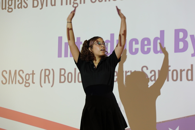 Veterans Day Program - Student Performance