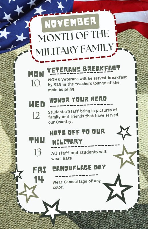 Spirit Week Flyer