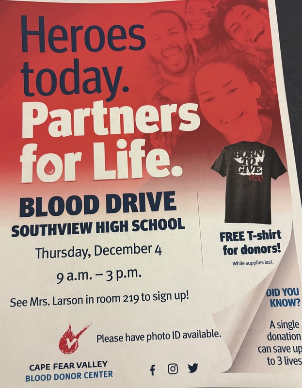 Blood Drive Flyer