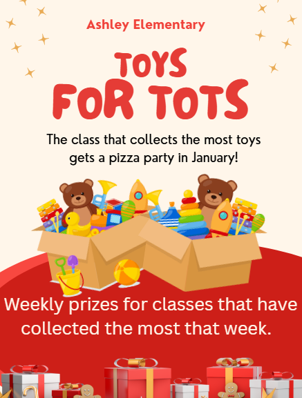 Toys for Tots flyer