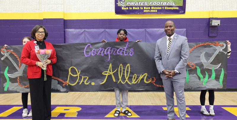 Photos Capture Dr. Allen's Special Moment