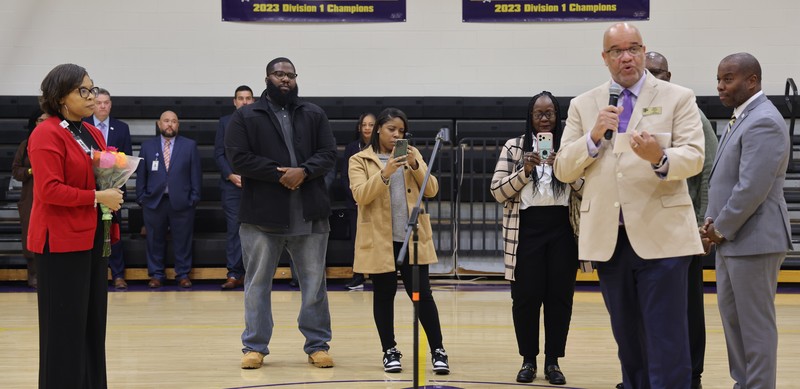 Photos Capture Dr. Allen's Special Moment