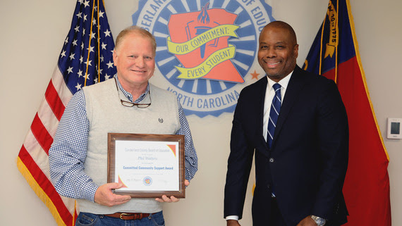 Committed Community Support Award Recipient Phil Walters