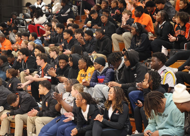 SVHS Students during the assembly