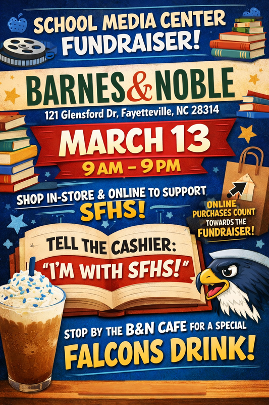 SFHS Media fundraiser poster