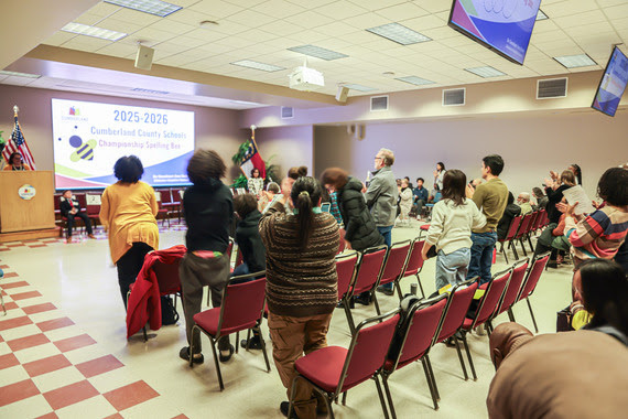 The audience gives Angelika 'a standing ovation' after 18 rounds and one winning word: untenable.