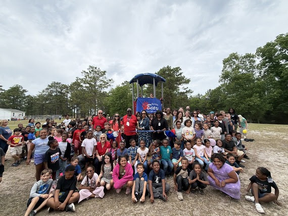 Buddy Benches Ribbon Cutting at Ed V. Baldwin Elementary School on May 6