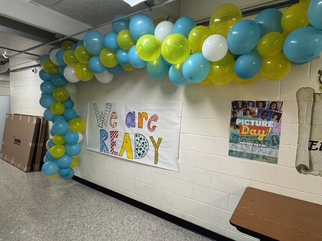 Welcome back to school backdrop.