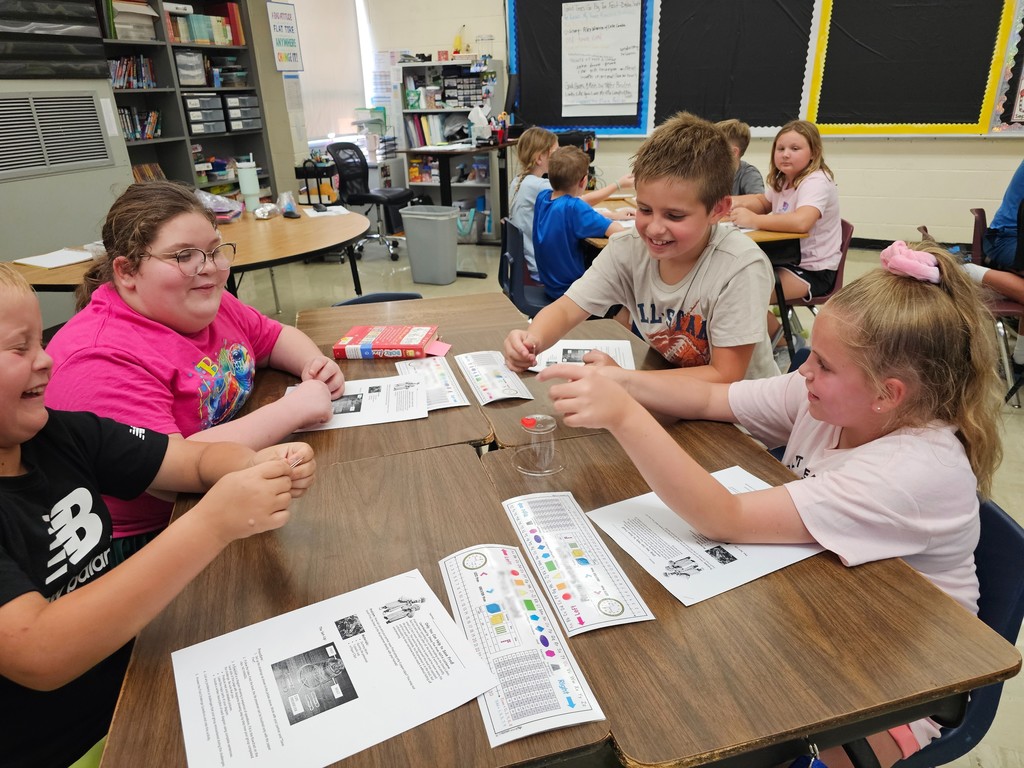 Students are working collaboratively to save Fred.