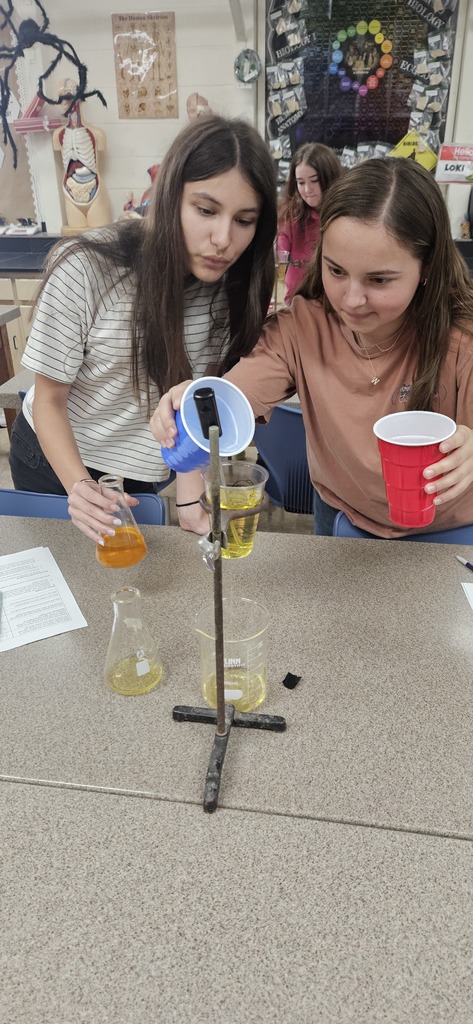 Students are keeping Homer "alive" with homeostasis. 