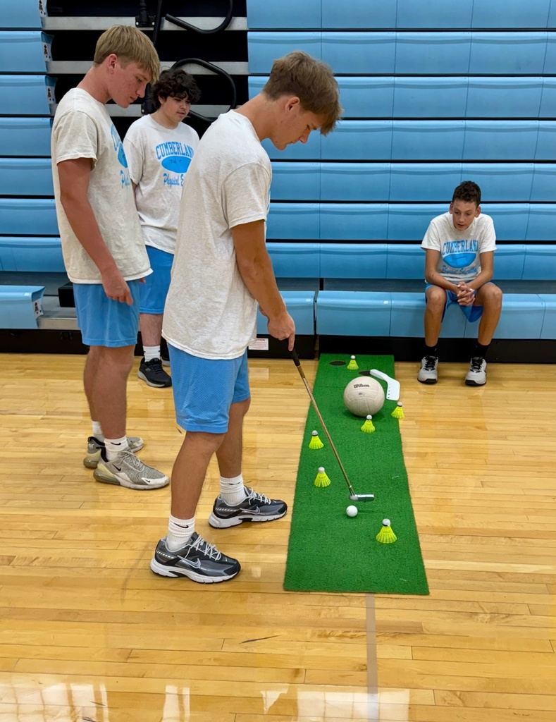 Students are attempting to put around the obstacles in the path. 