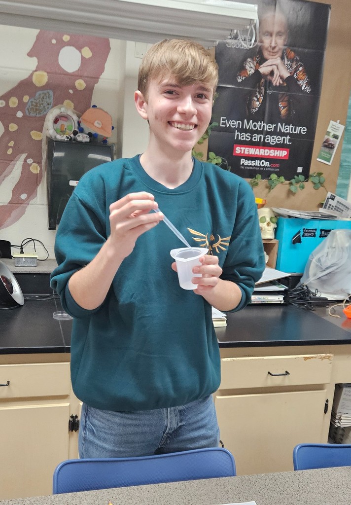 BIO 100 students are investigating pH. 