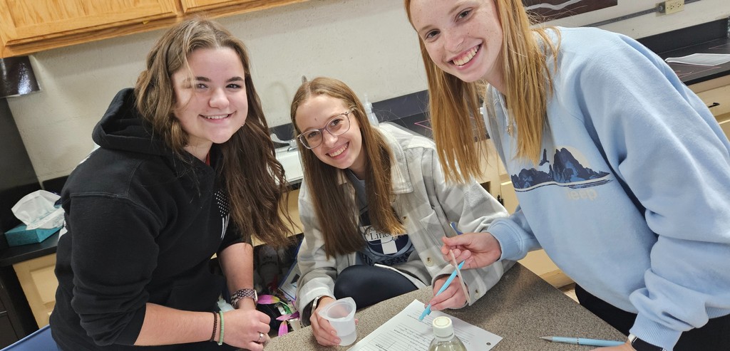 BIO 100 students are investigating pH. 