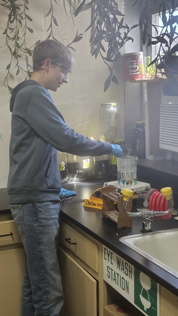 A student is experimenting to find the hidden sugars in foods. 