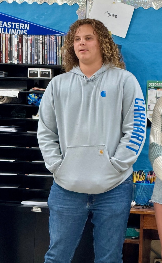 A student is defending his opinion.