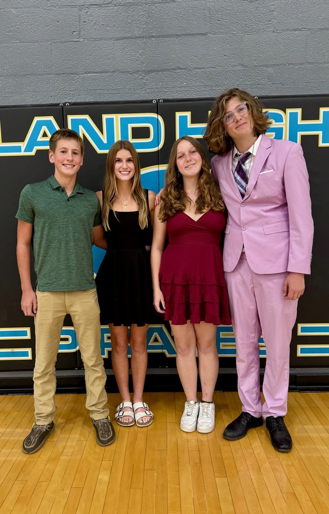Pictured are the freshmen attendants.