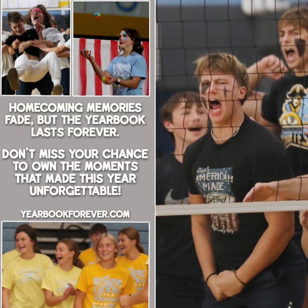Homecoming memories fade, but the yearbook lasts forever. Don't miss your chance to own the moments that made this year unforgettable! Order at yearbookforever.com.