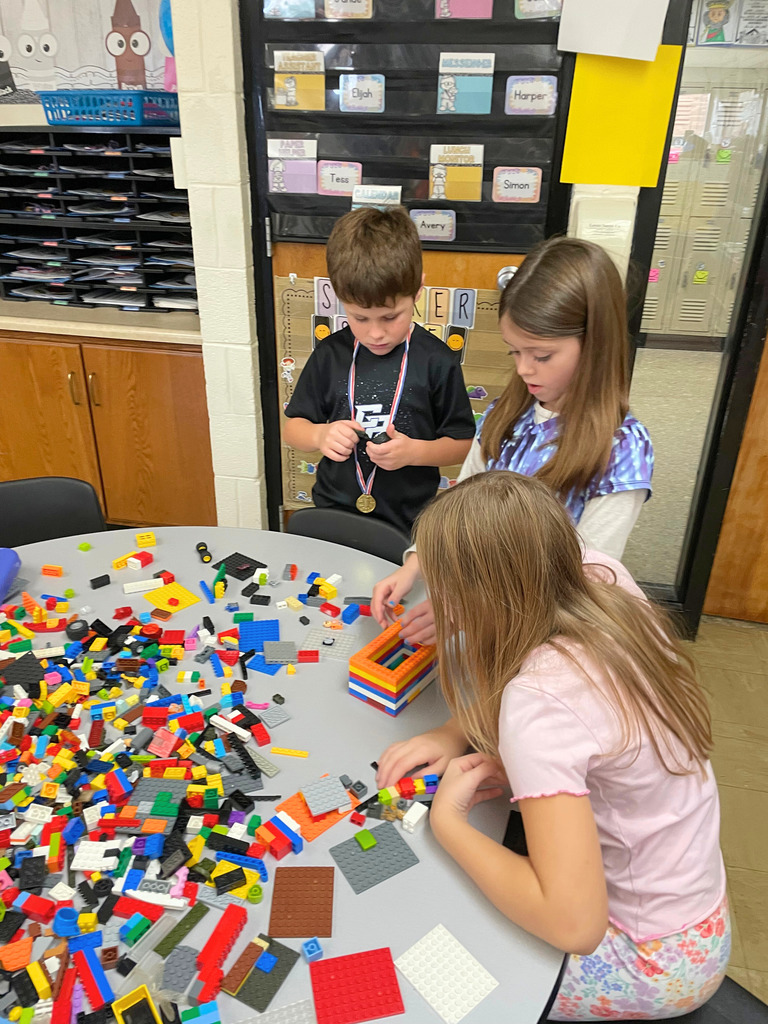 Students are creating a project about  one of their myths. 