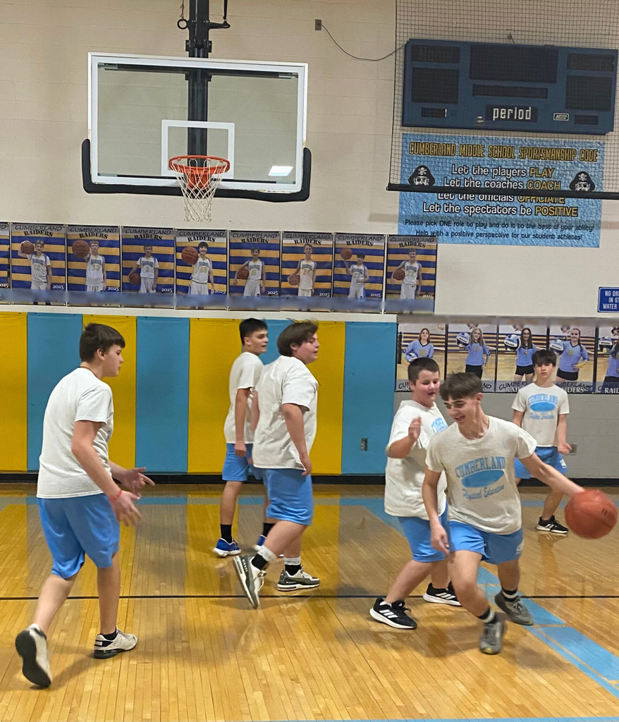 Teams are playing 3-on-3 basketball games. They are playing in the gym which is shaded in yellow and blue colors.