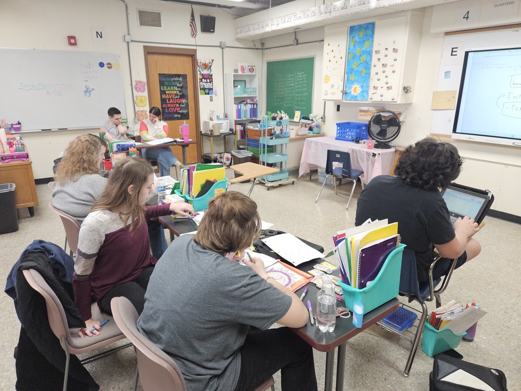 Fice students are brainstorming their ideas to make a positive impact on their community.